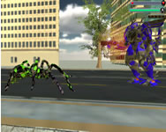Spider robot warrior web robot spider box HTML5 jtk